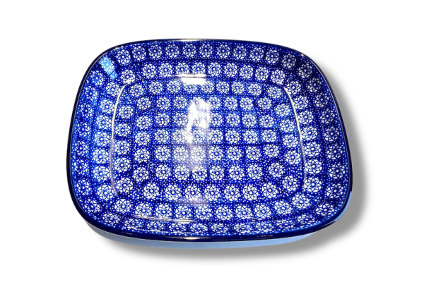 160 Bunzlau Rechthoekige schaal 1548X 160 Schotel Rechthoekig 18,5x15cm